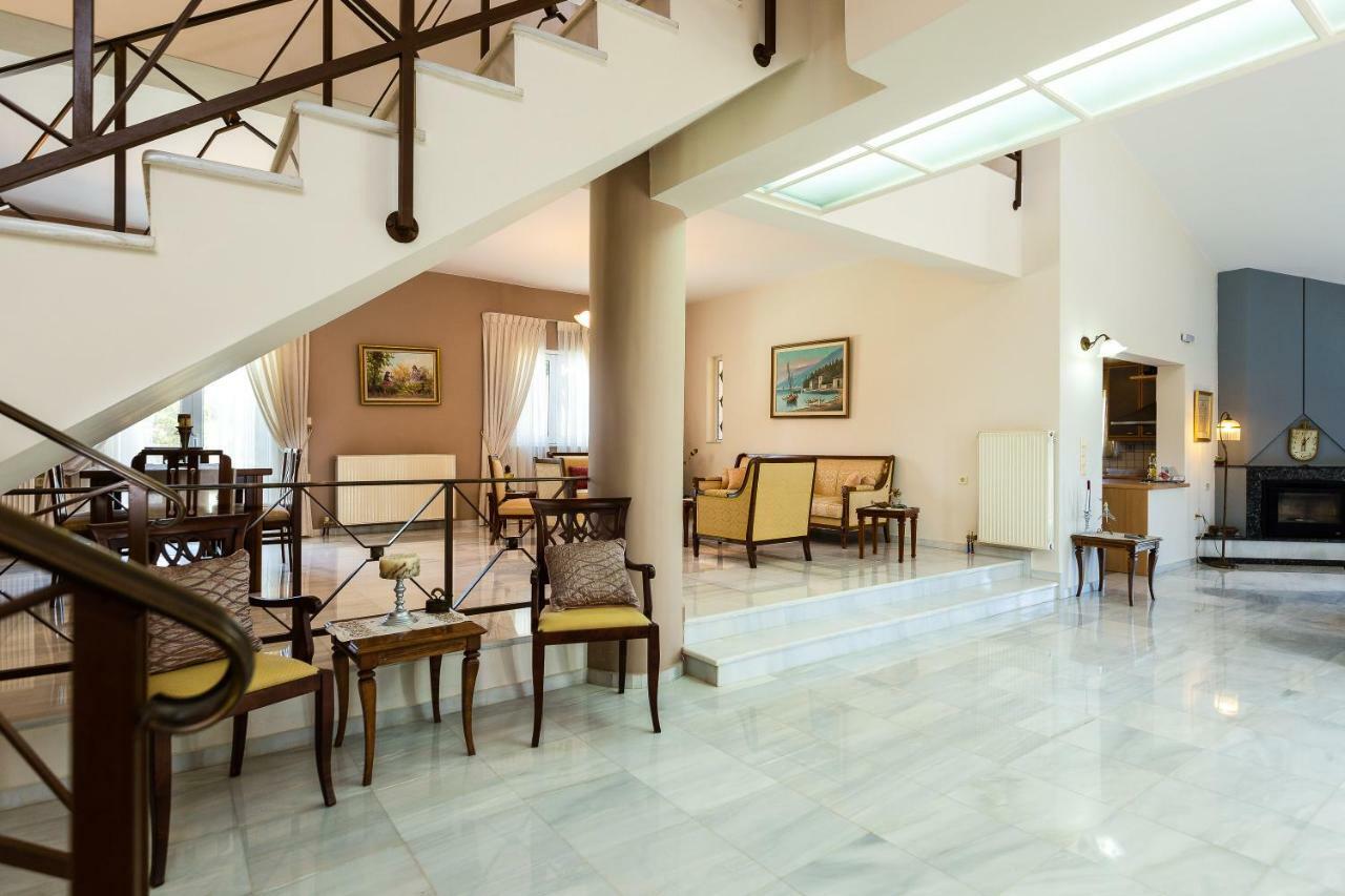 Carpe Diem-Luxury Villa With Private Pool Agia Paraskevi  Esterno foto