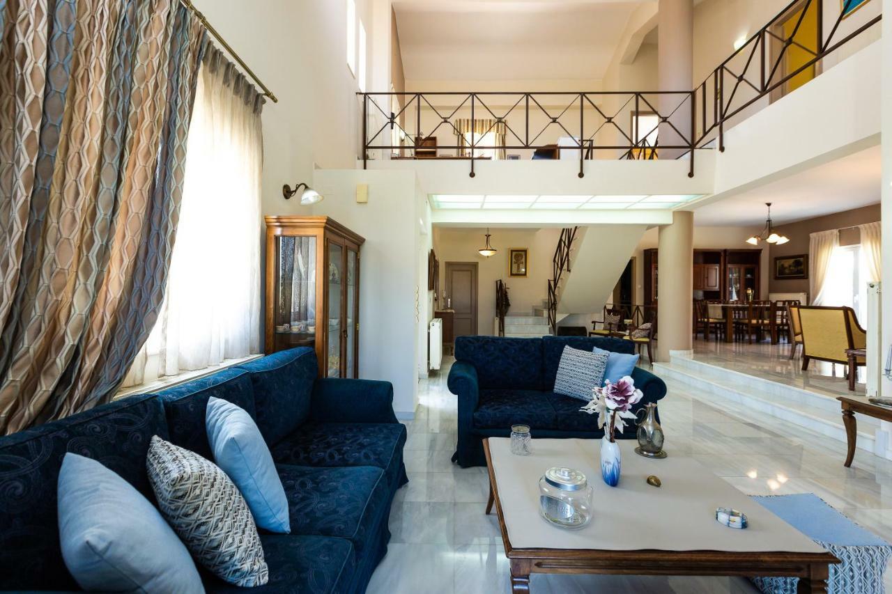 Carpe Diem-Luxury Villa With Private Pool Agia Paraskevi  Esterno foto