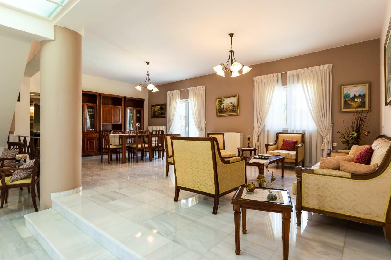 Carpe Diem-Luxury Villa With Private Pool Agia Paraskevi  Esterno foto