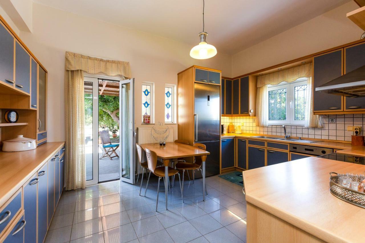 Carpe Diem-Luxury Villa With Private Pool Agia Paraskevi  Esterno foto