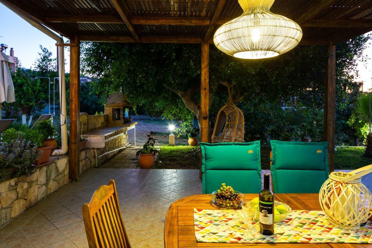 Carpe Diem-Luxury Villa With Private Pool Agia Paraskevi  Esterno foto