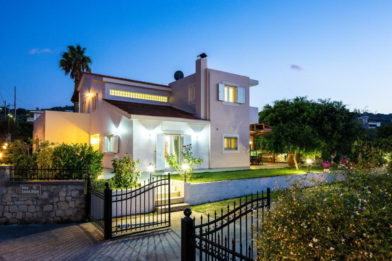 Carpe Diem-Luxury Villa With Private Pool Agia Paraskevi  Esterno foto