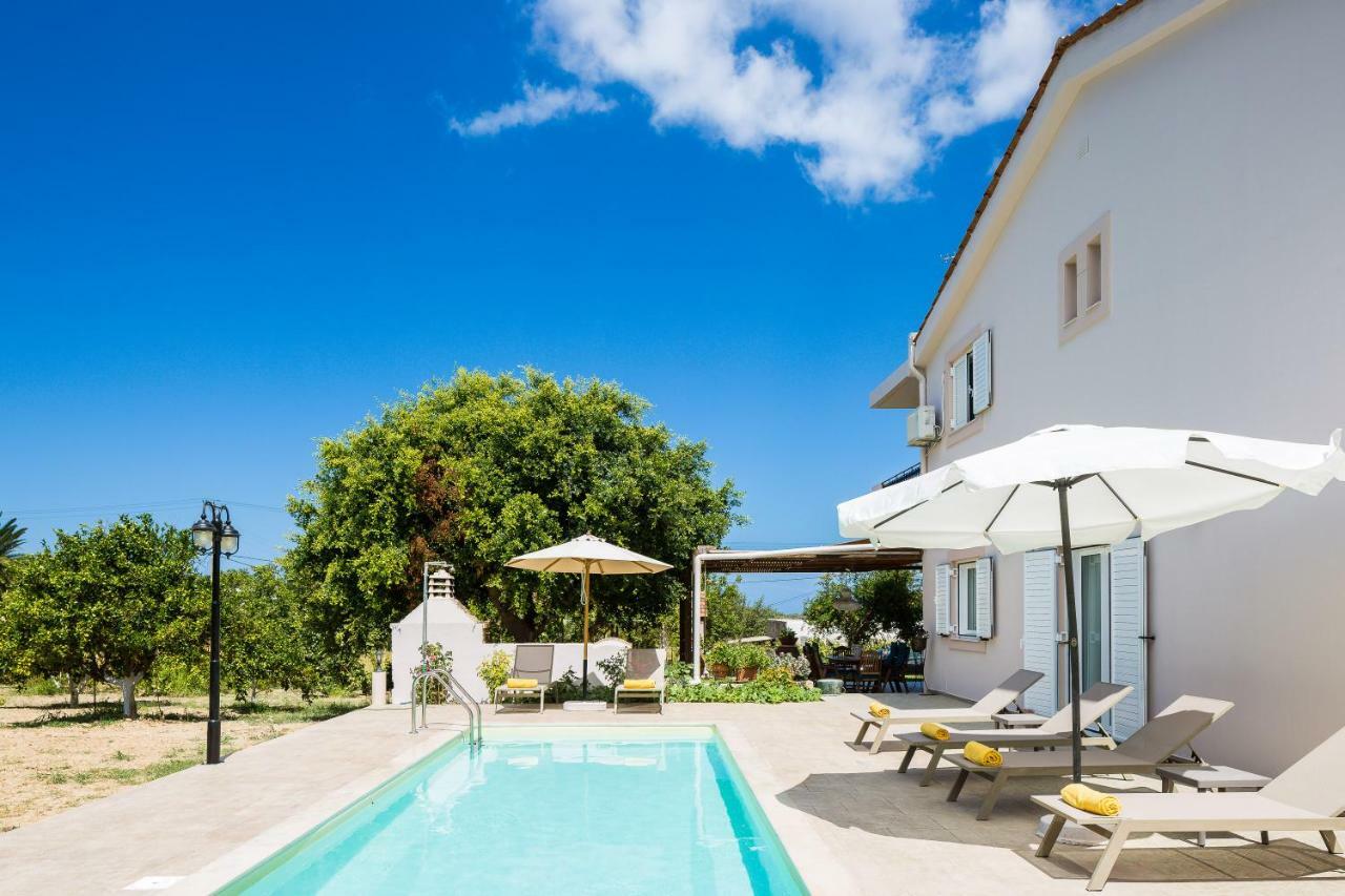 Carpe Diem-Luxury Villa With Private Pool Agia Paraskevi  Esterno foto